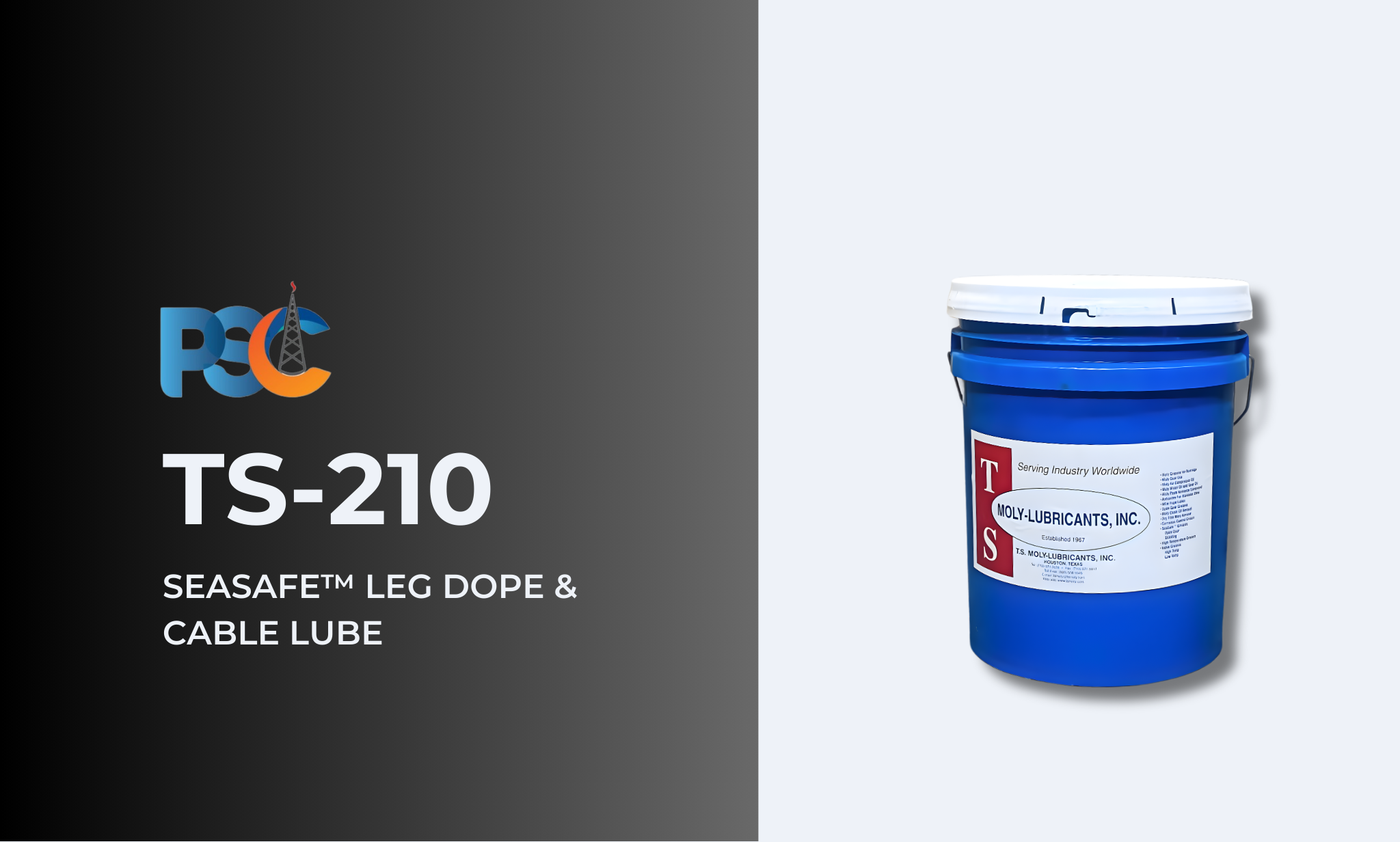 PSC TS-210 SeaSafe Leg Dope & Cable Lube Specialty Lubricant