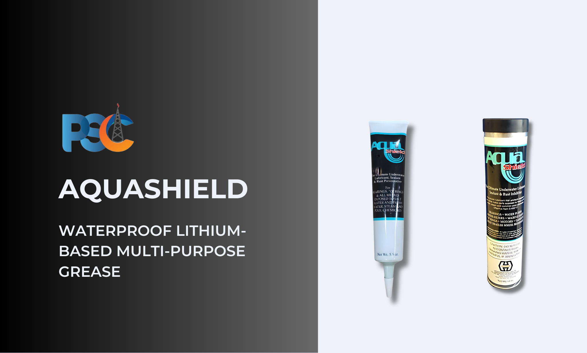 PSC AquaShield Waterproof Grease | Lithium-Based Multi-Purpose Specialty Lubricant