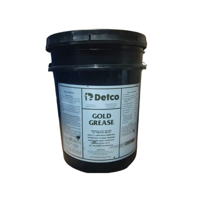 PSC Detco Gold Grease Extra Heavy-Duty Non-Melt Industrial Grease - Specialty Lubricant