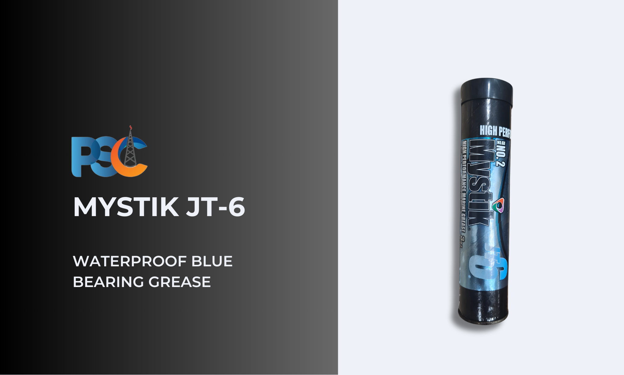 PSC Mystik JT-6 Marine Grease Waterproof Blue Bearing Grease Specialty Lubricant