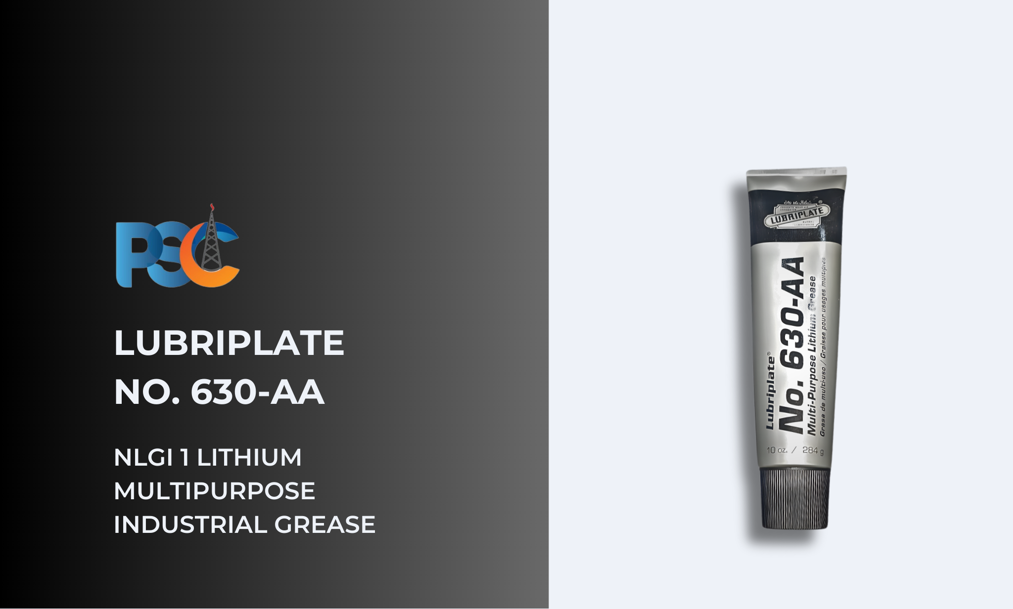 PSC LUBRIPLATE No. 630-AA NLGI 1 Lithium Multipurpose Industrial Grease Specialty Lubricant