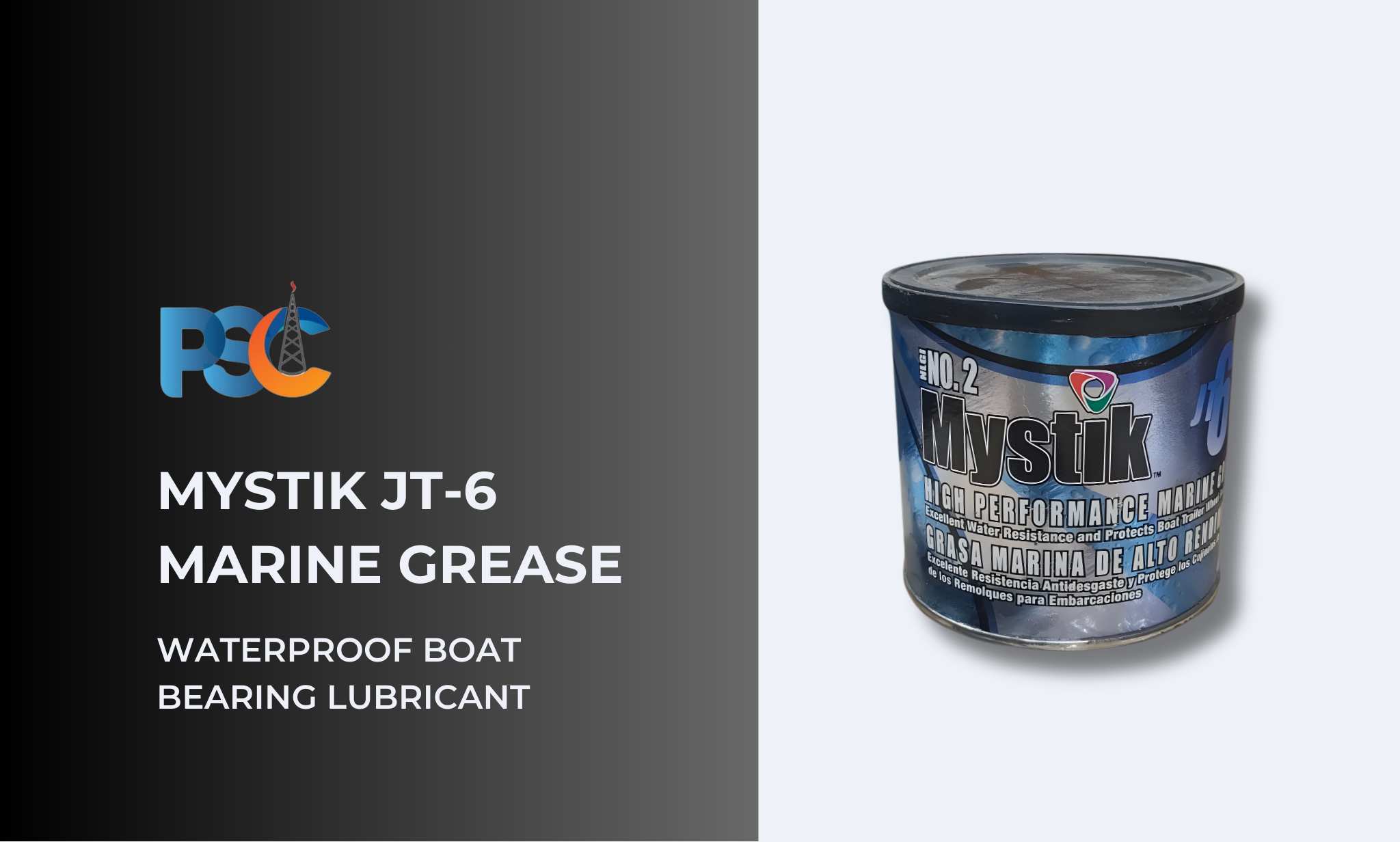 PSC Mystik JT-6 Marine Grease Waterproof Boat Bearing Specialty Lubricant